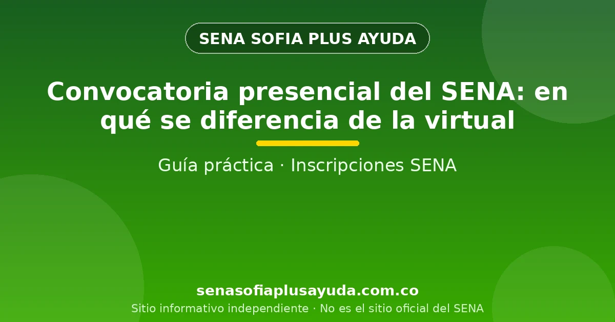Aprendices en un centro de formación del SENA durante una jornada de formación presencial