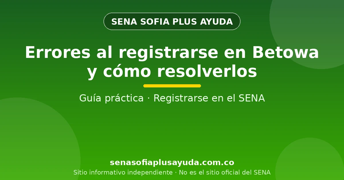 Persona revisando errores al registrarse en Betowa en su computador