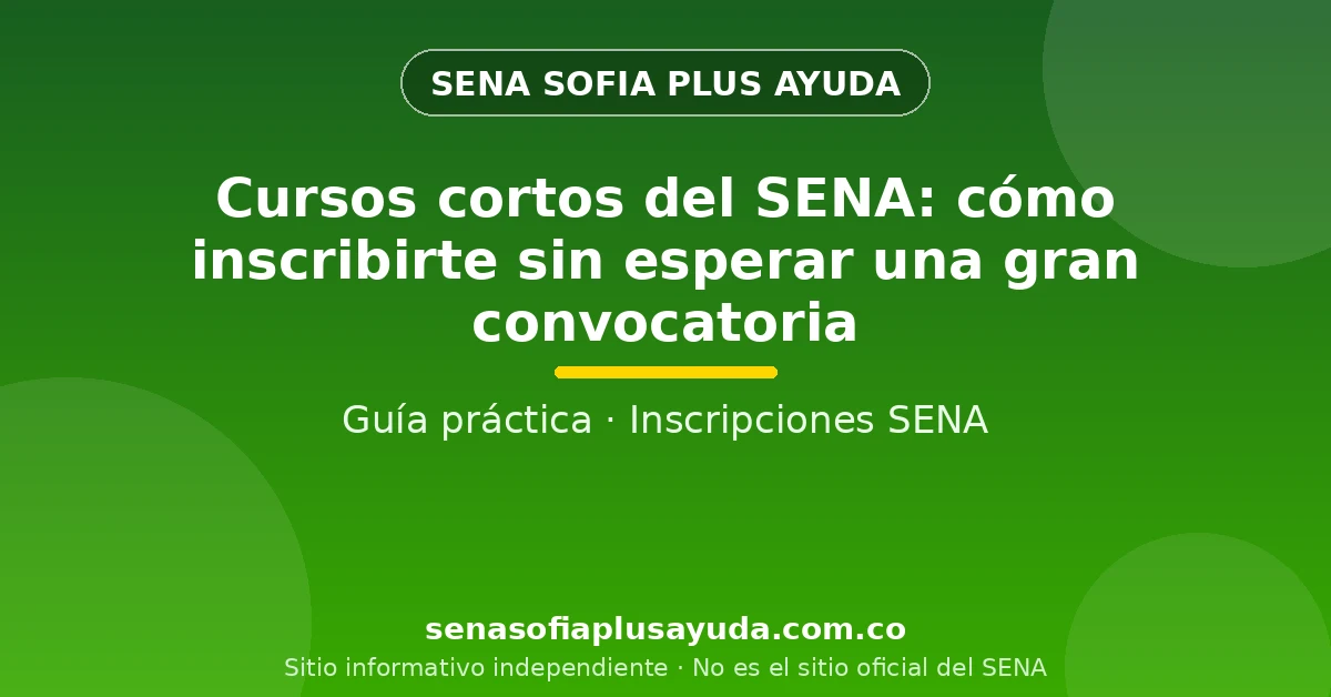 Persona buscando cursos cortos complementarios del SENA en la oferta de Betowa para inscribirse